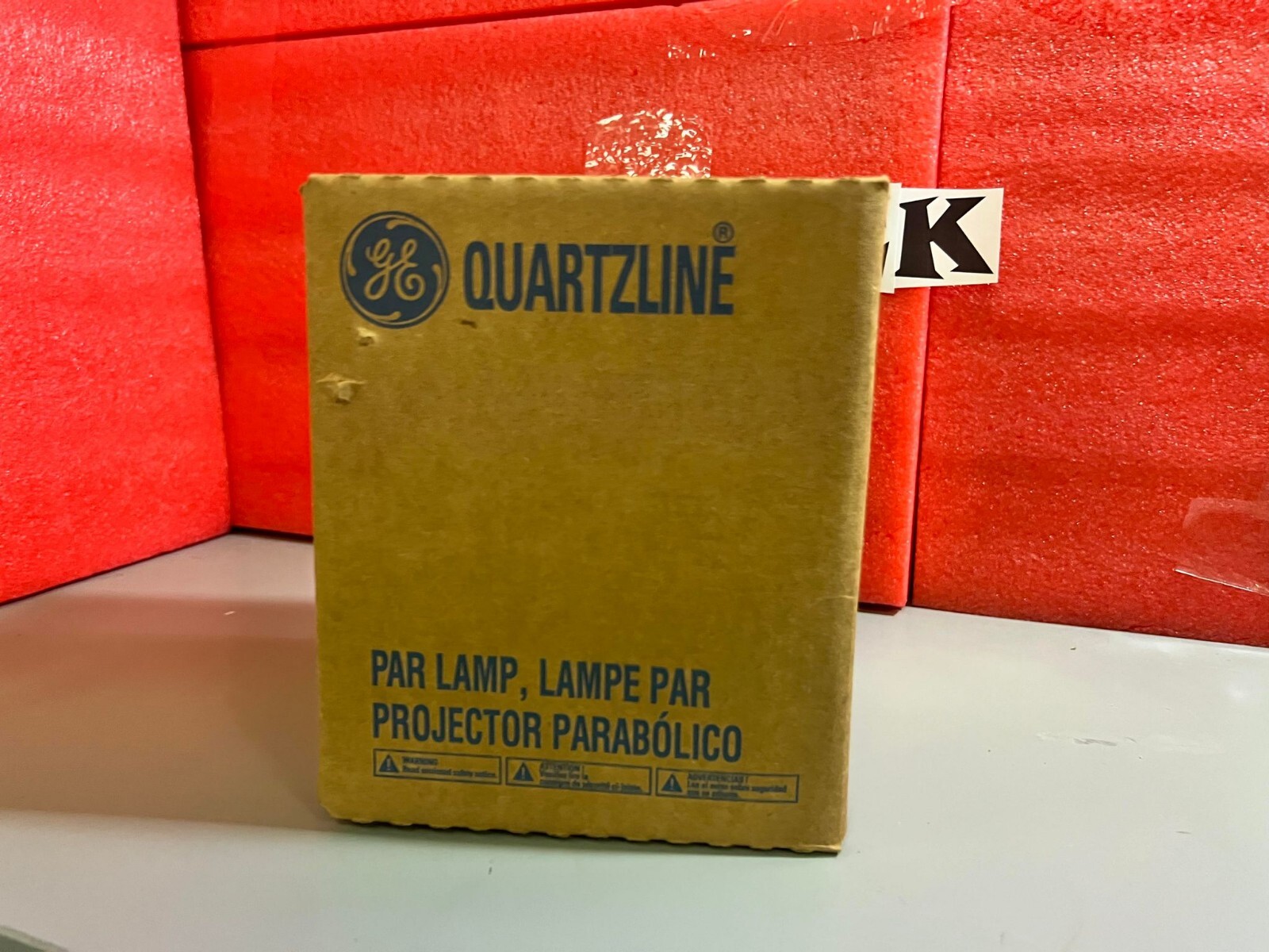 GE Quartzline FFN-Q1000 PAR64/1 120V 1000W Mogul Quartz Stage Light Lamp Bulb