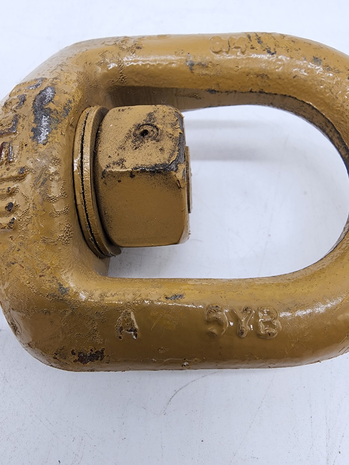 Crosby 5YB 4.5 Ton Swivel Eye Hoist Hook w/Latch Forged USA WLL 4.5T