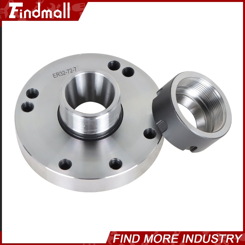 Findmall ER-32 Collet Chuck 100mm Diameter Compact Lathe For Milling Tool