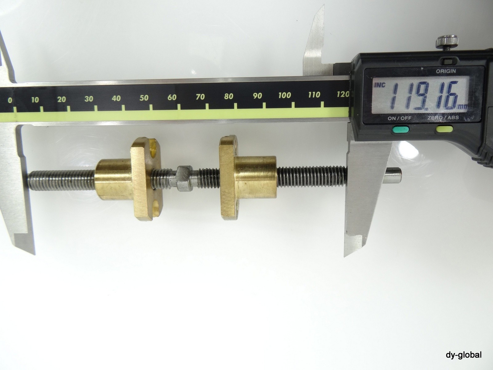 Made ATM08+145mm Used Right/Left Helix TM Screw with support coupling unit
