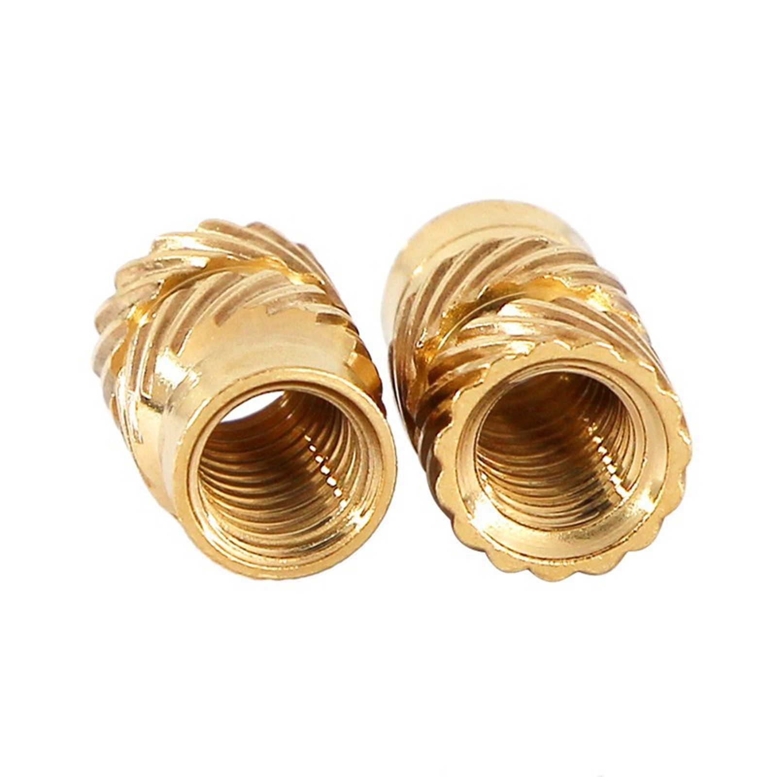 New 300pcs M2-M6 Brass Knurled Nut Threaded Heat Inserts for Plastic 3D Printing
