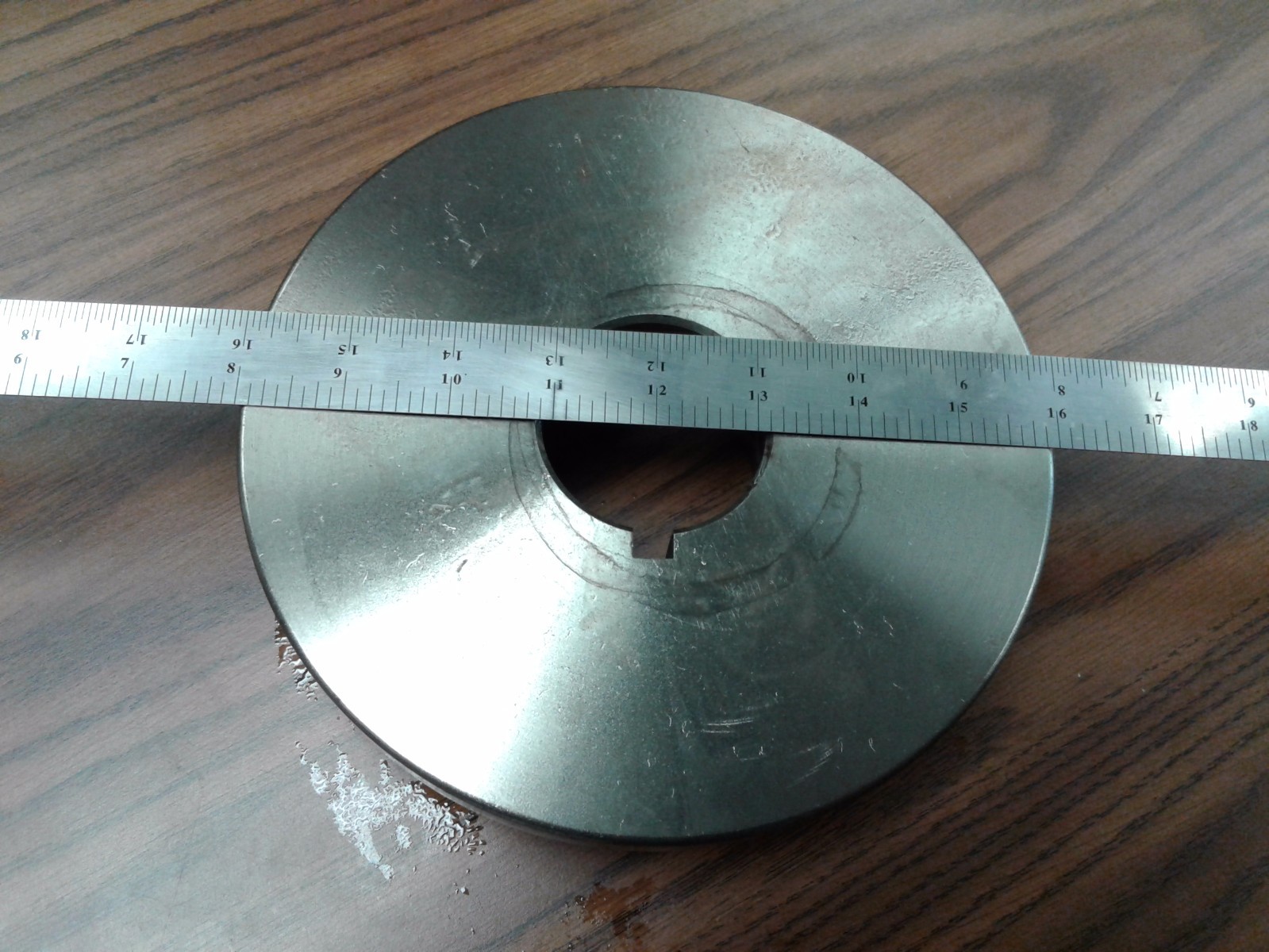 8″ L00 Semi-finished adapter Plate for LATHE CHUCKS #ADP-08-L00SM-NEW