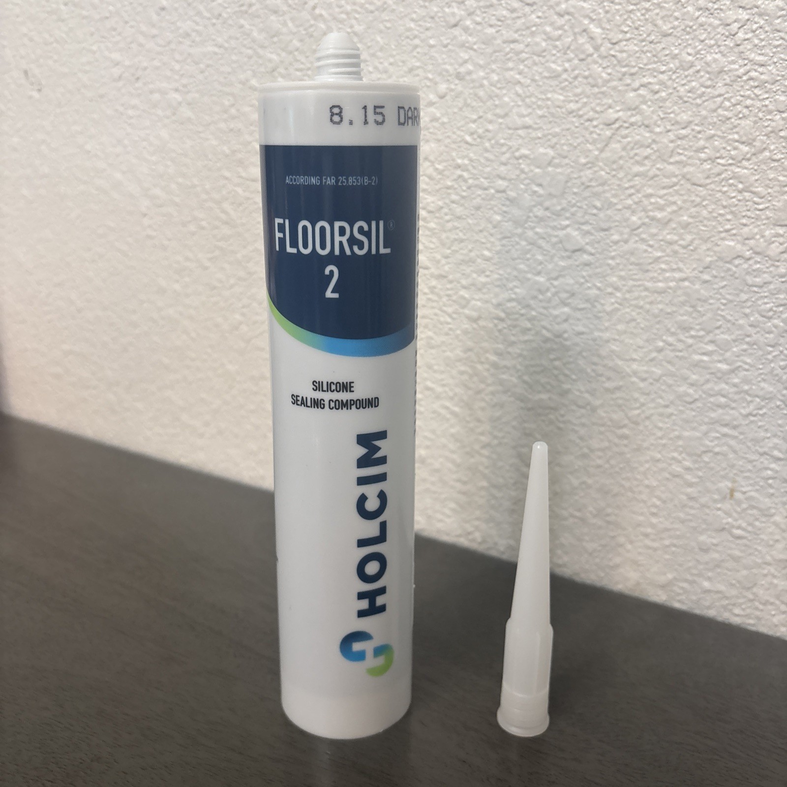 Lot of 9 Floorsil 2 RTV-1 Silicone Sealant 310ml Cartridges Exp. 06/2026