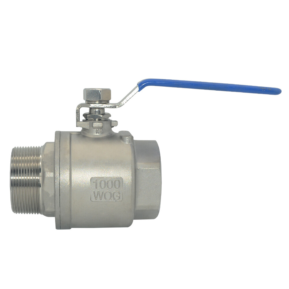 US Stock 2″ inch NPT threaded MALE to Female Full Port Ball Valve Stainless 304