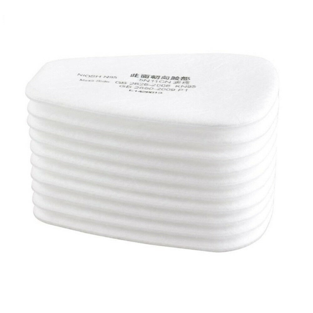5N11 Cotton Filter /Cover Replacement For 6100 6200 6800 7502 Respirator Filters