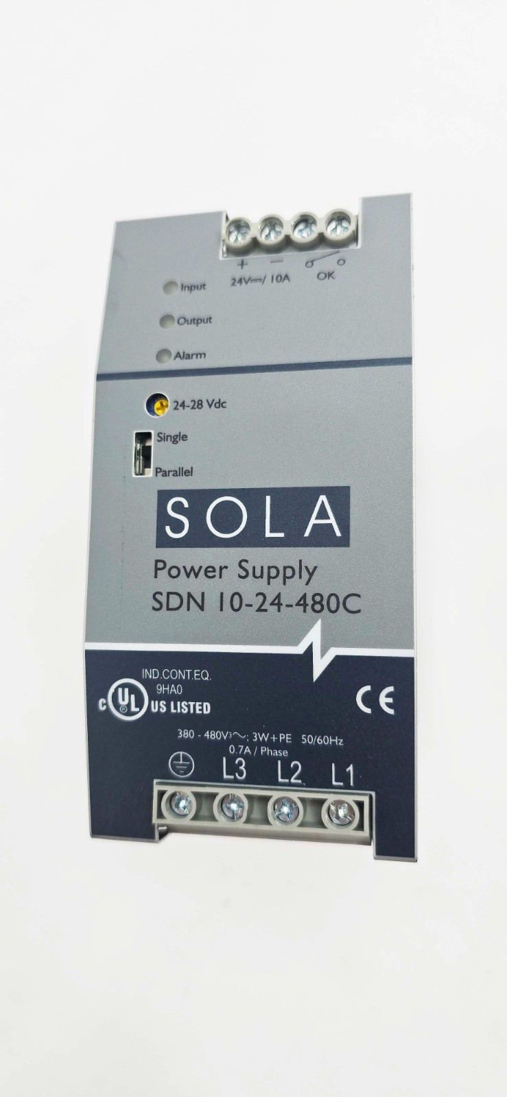 Emerson Industrial Automation Sola SDN 10-24-480C Power Supply