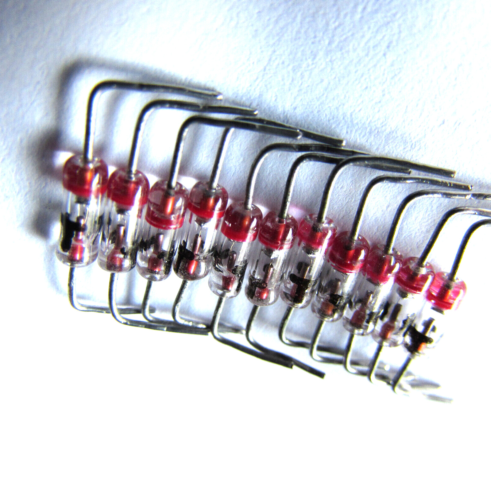 1N34 Transitron Germanium GOLD BONDED Diodes Typical 0.235 to .250V Breakdown 10