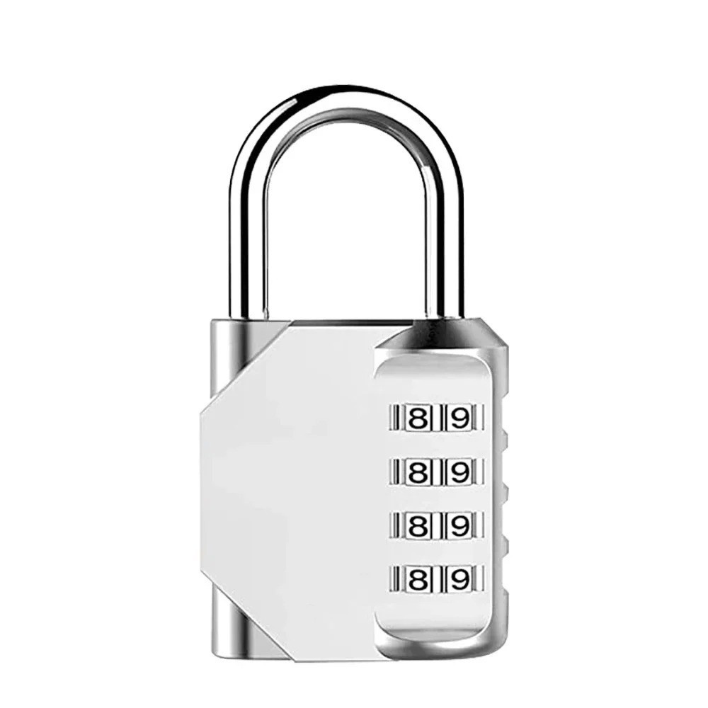 Heavy Duty 4 Digit Combination Lock Resettable Waterproof Padlock