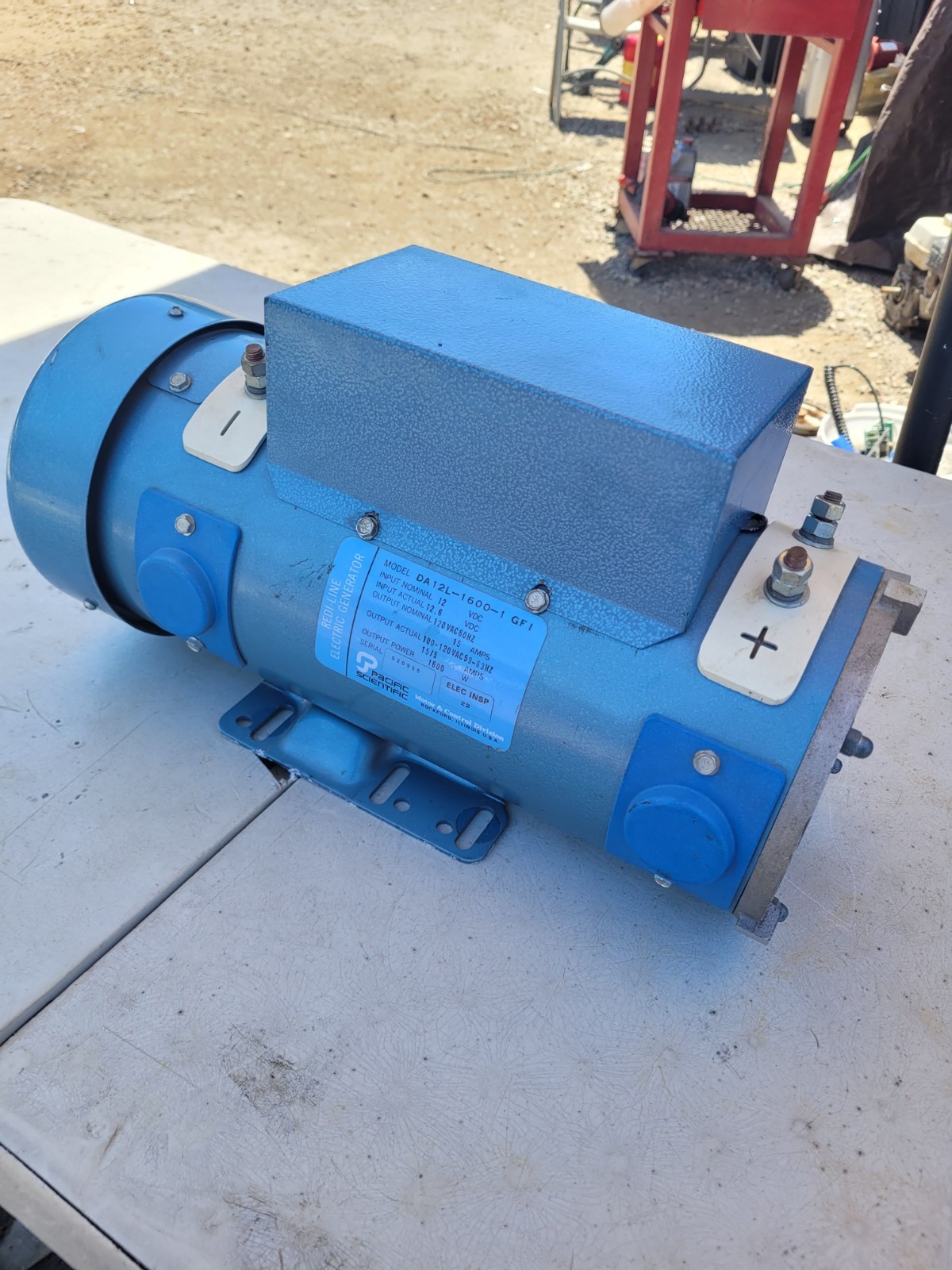 Pacific Scientific DA12L-1600A-GFI Electric Generator / Ground Fault protection