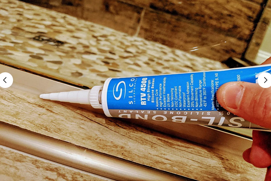Silicone RTV 4500 Food Contact Safe High Strength Silicone Sealant Clear (2.8 F