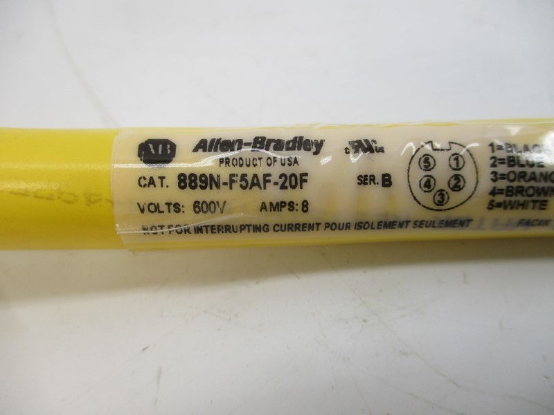 ALLEN BRADLEY 889N-F5AF-20F 600V 8A NSMP