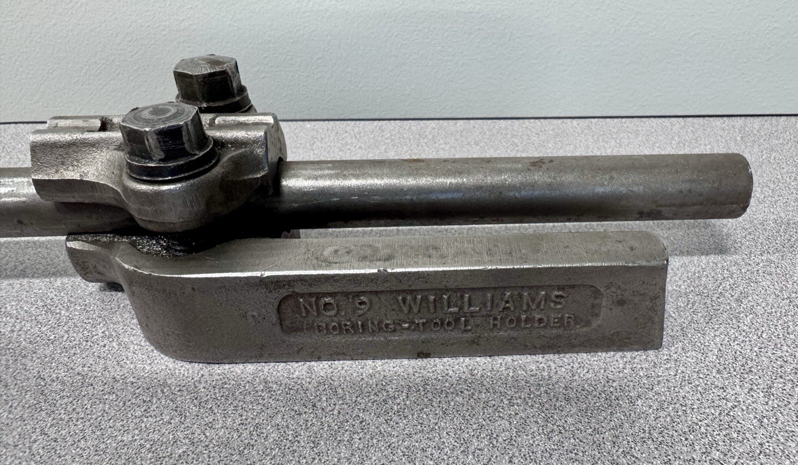 NO. 9 Williams Boring Bar Holder With NO. 9 3/4” Williams Sleeve Bar