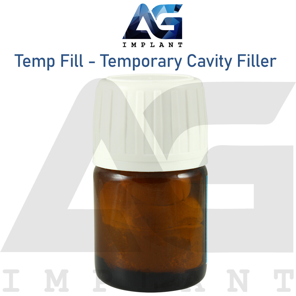 Temp Fill Temporary Cavity Filler Dental Self Cure Hydrophilic Zinc Material 40g