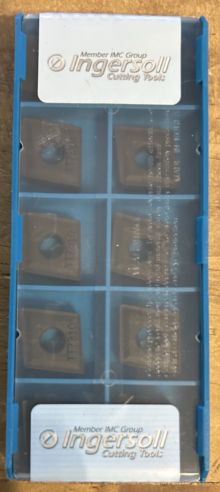 Ingersoll CNMG432 TT7310 Carbide Turning Insert Medium-Heavy Machining 50 Count