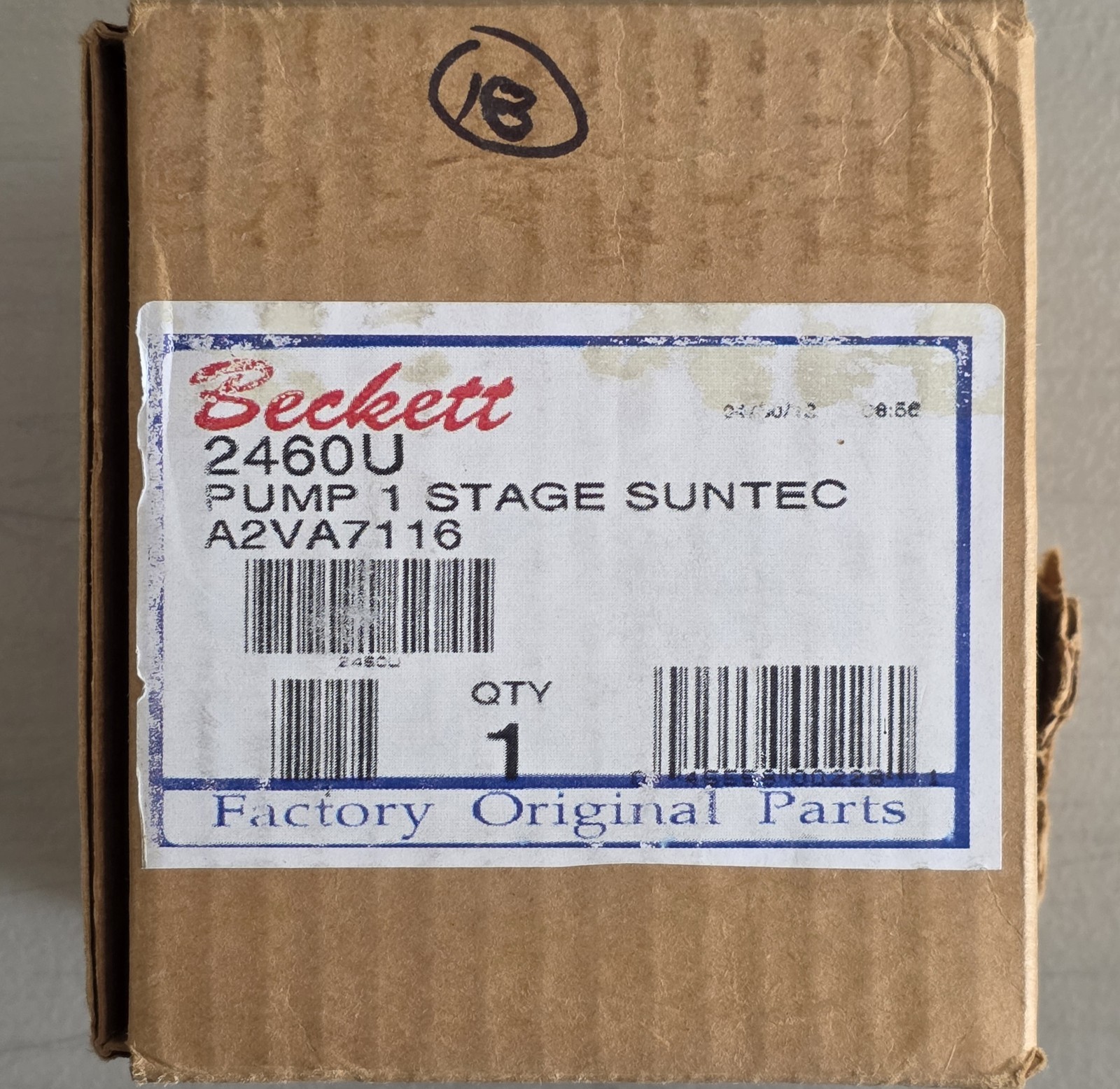 Beckett 2460U 4-1/2 in. x 4-1/4 in. x 5-1/4 in. Oil Burner Pump