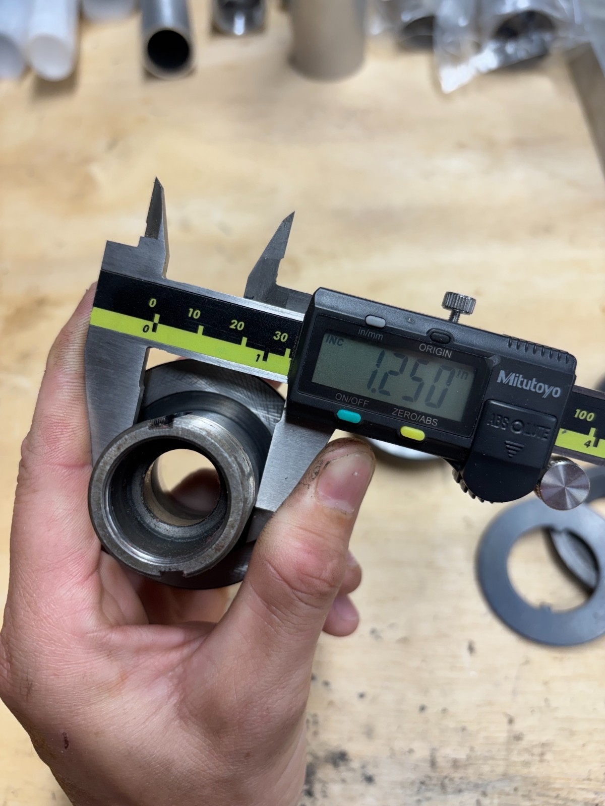 LH surface grinder 1.25″ arbors tapered spindle