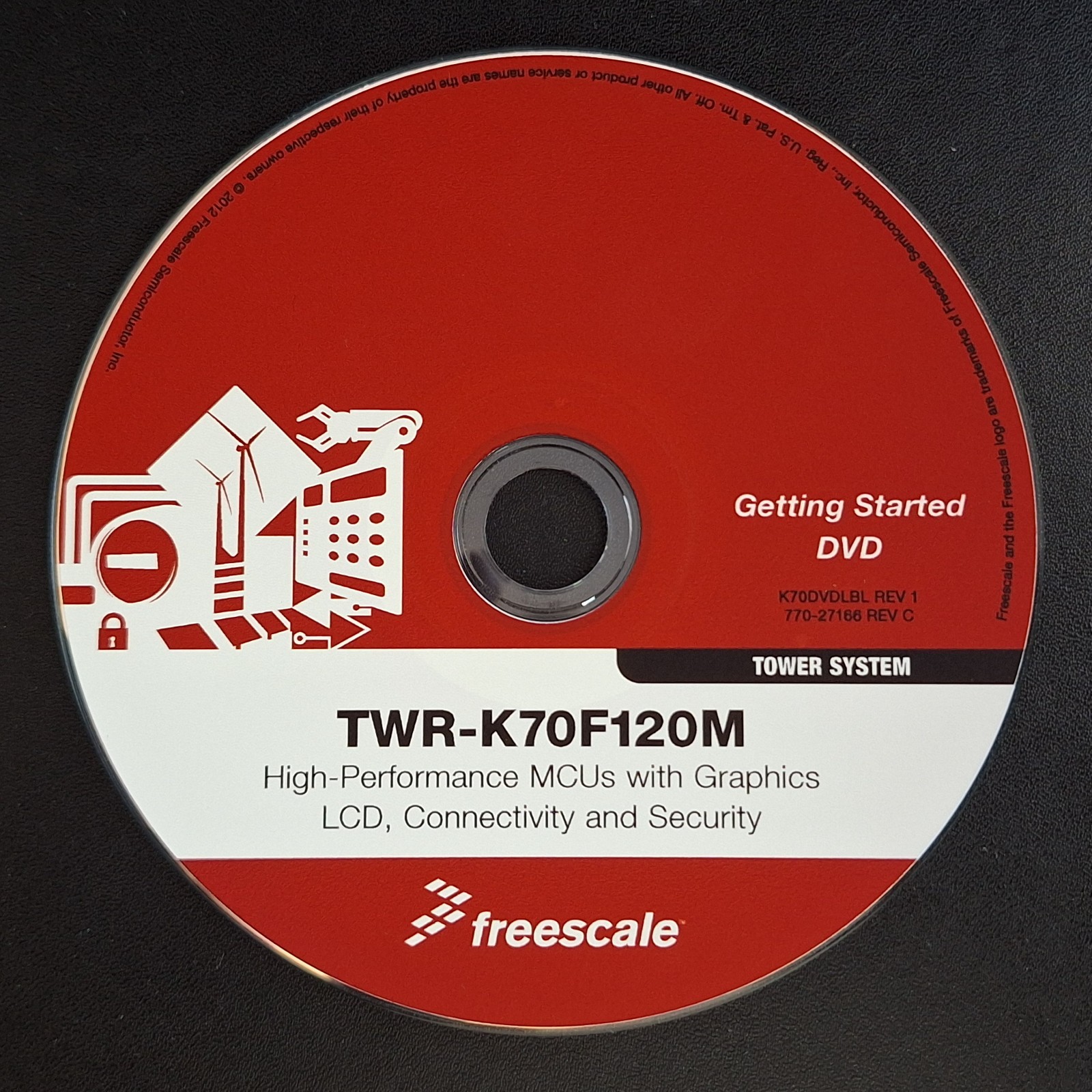 Freescale NXP TWR-K70F120M Kinetis K70 Tower System Module Development Board Kit