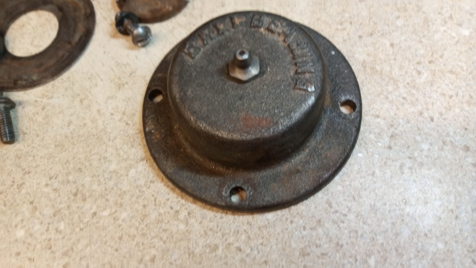 Used Marvel 8 Bandsaw Lower Wheel Assembly and Parts 8-1205 for 3/4″ Blade