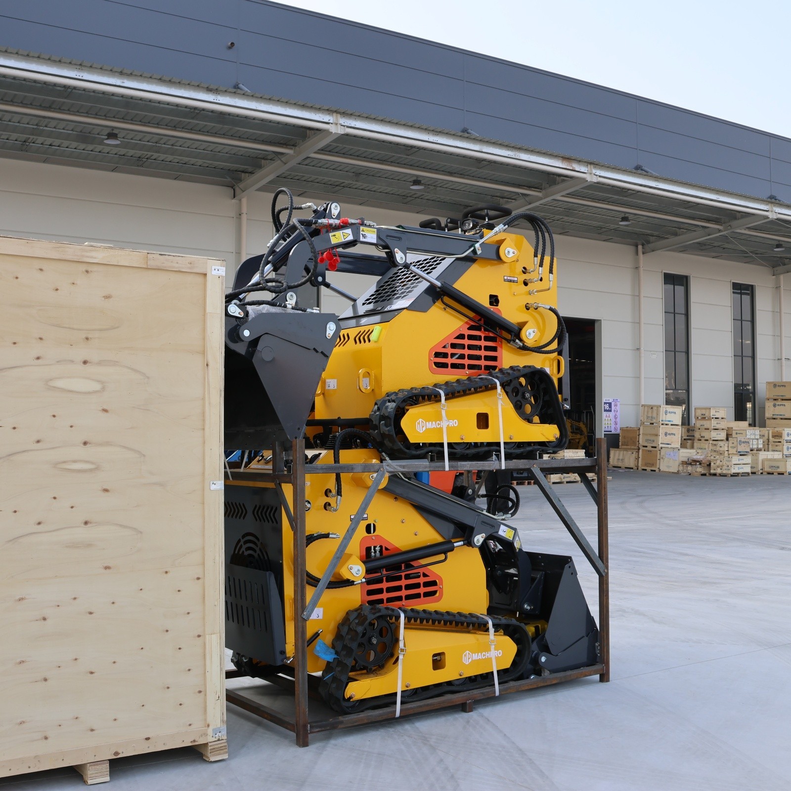 23HP Skid Steer Loader Gas Engine Loaders USA Free Shipping EPA