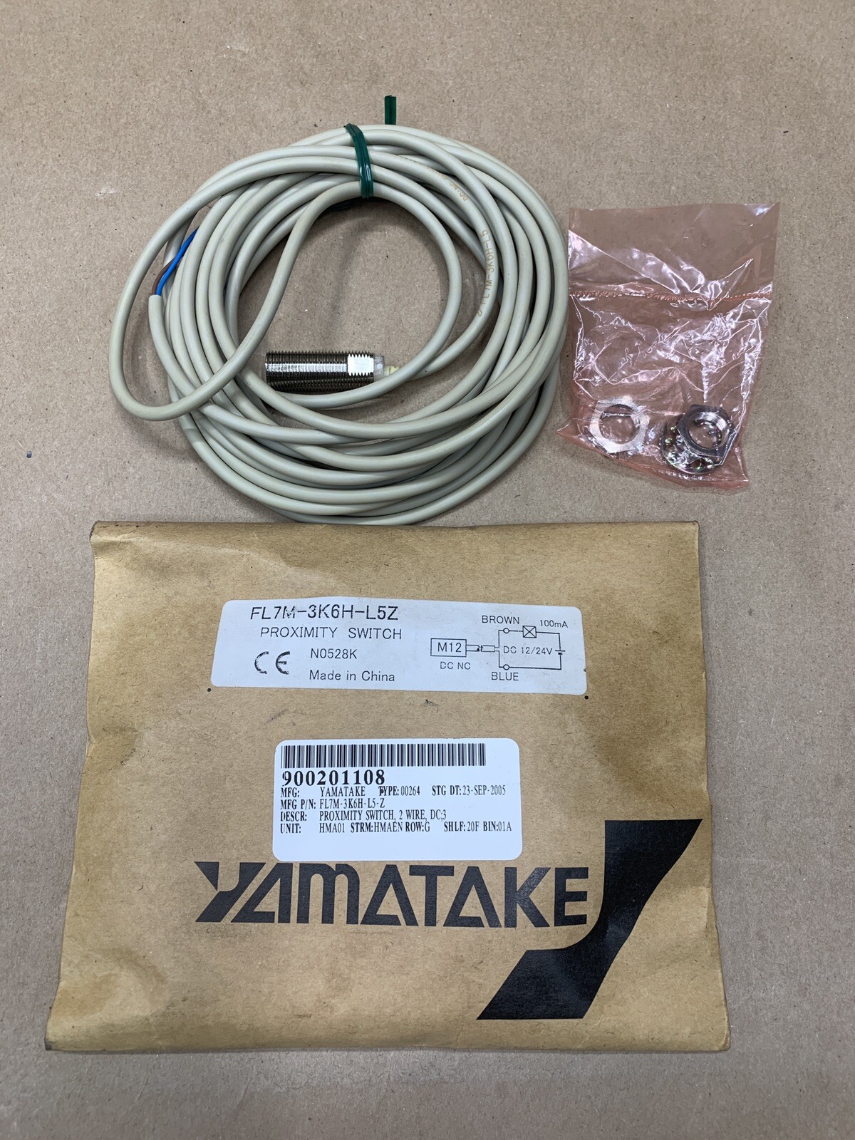 YAMATAKE FL7M-3K6H-L5Z PROXIMITY SWITCH **NOS/NEW**