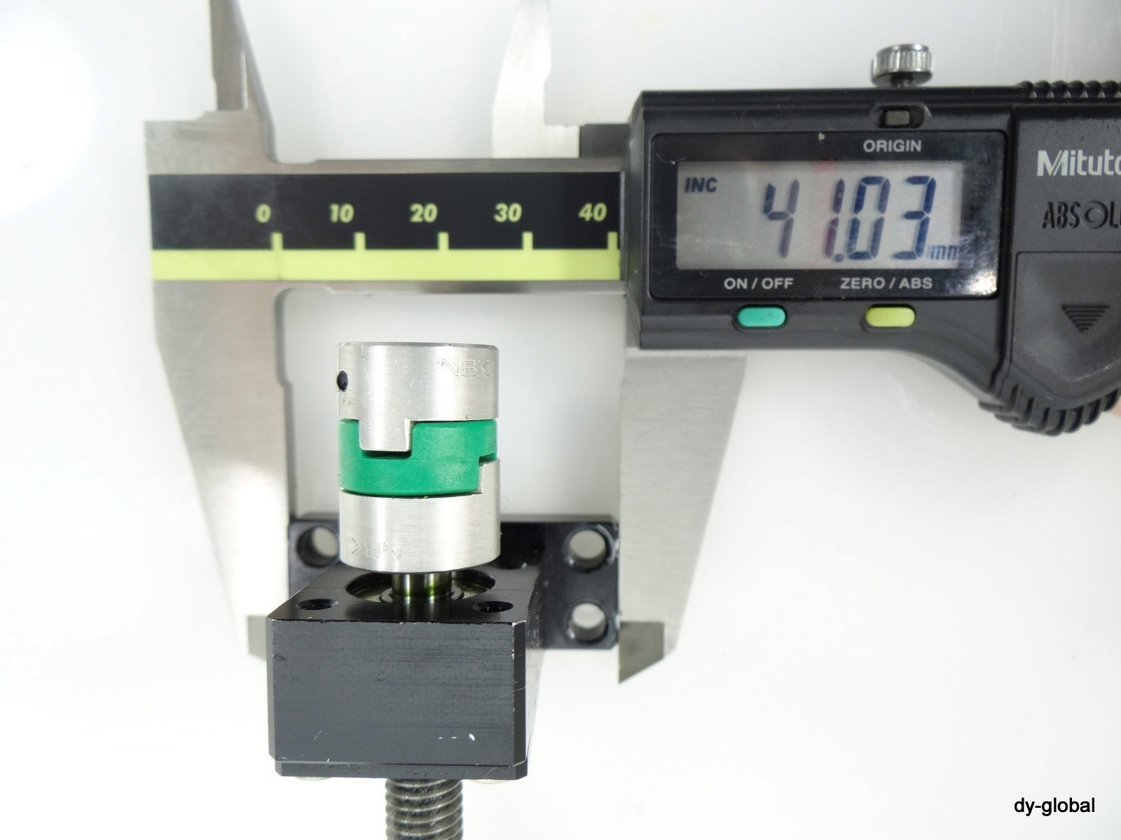 Made ATM08+145mm Used Right/Left Helix TM Screw with support coupling unit