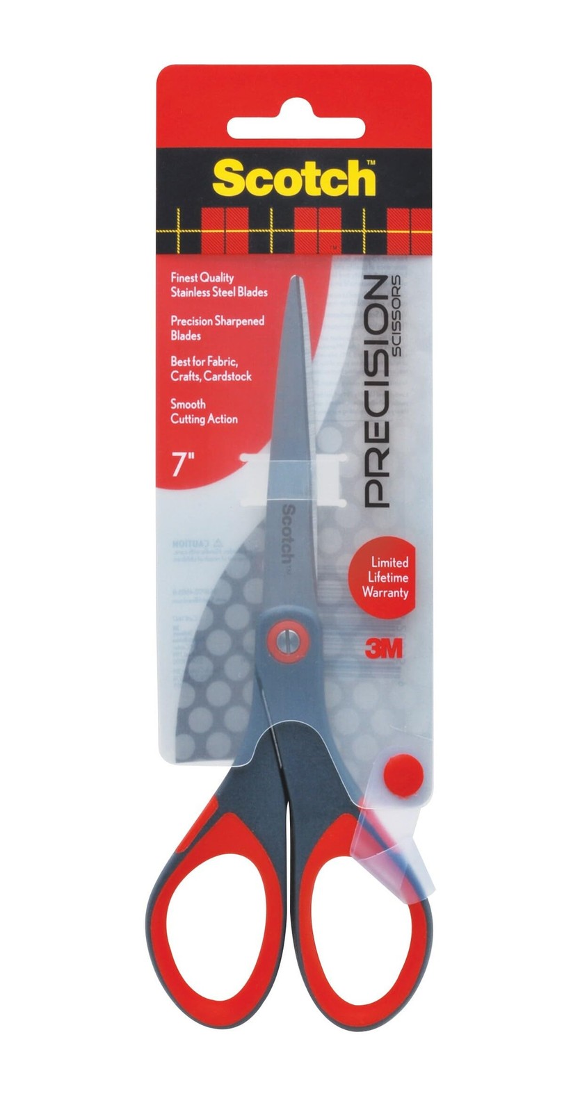 Scotch 7″ Precision Scissors, Great for Everyday Use (1447) 7-Inches