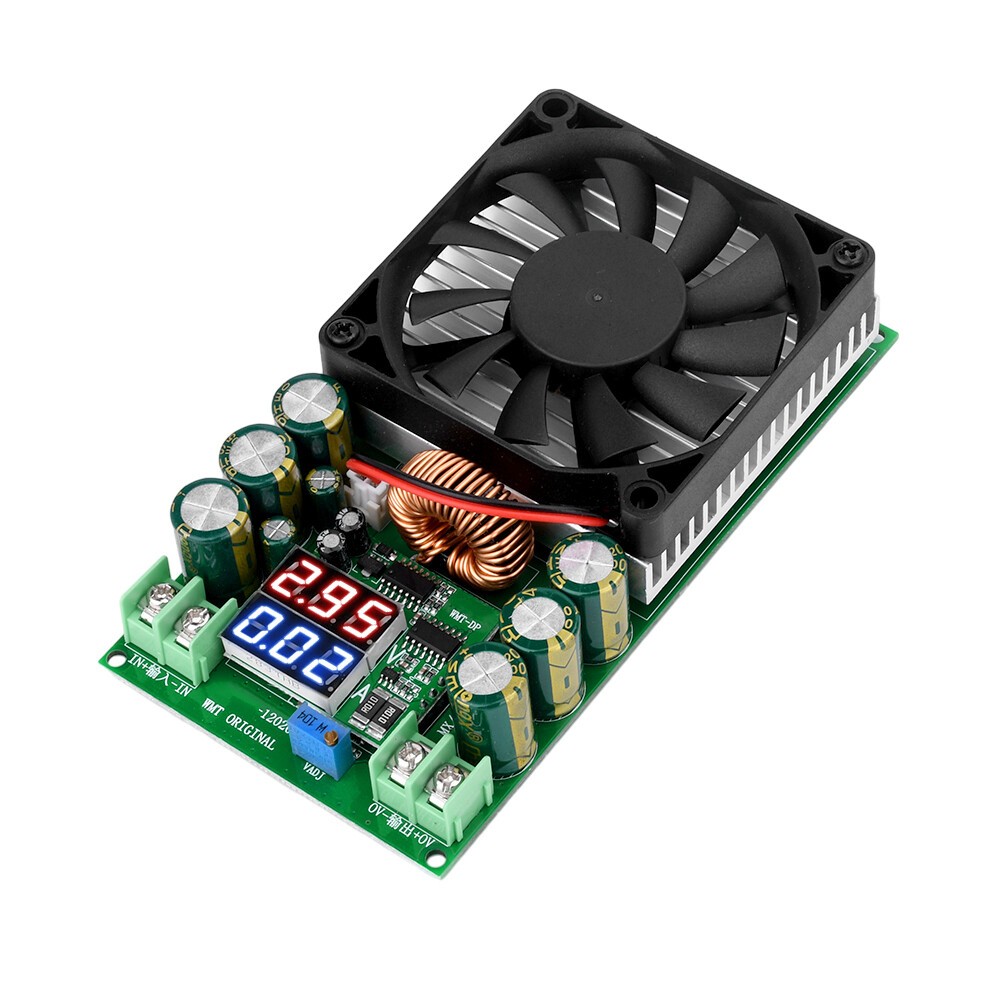 600W 30A DC-DC Step Down Module CV CC Adjustable Buck Converter 84-120V NEW