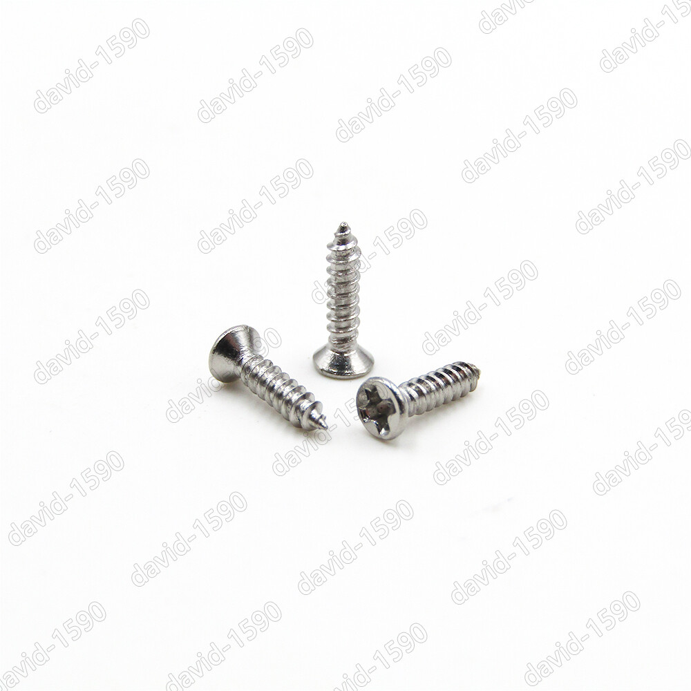 304SS Phillips Countersunk Flat Head Small Self Tapping Screws M1 M1.2 M1.4 M1.7