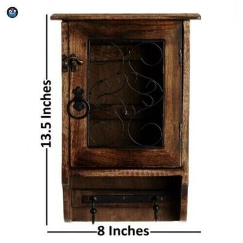 Home & Garden Decorative Accessories Wooden Key Cabinet Premium Home Key Holder