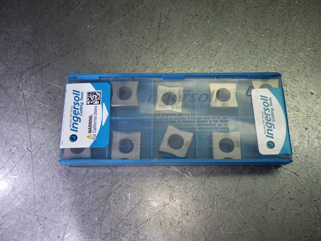 Ingersoll VMax Carbide Milling Inserts QTY10 NJE324-100-P IN15K (LOC2083A)