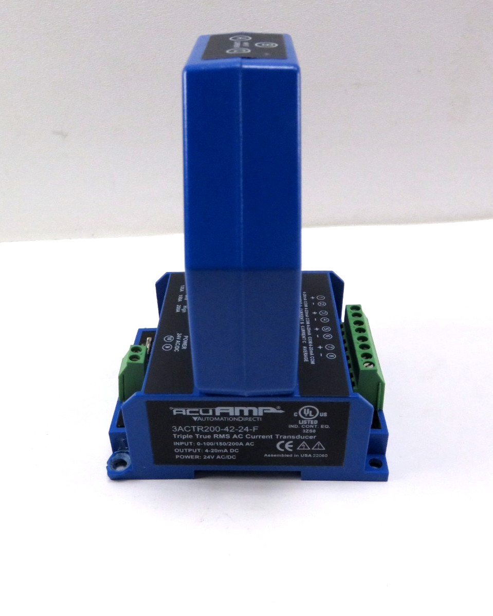 Automation Direct 3ACTR200-42-24-F AcuAMP AC Current Transducer