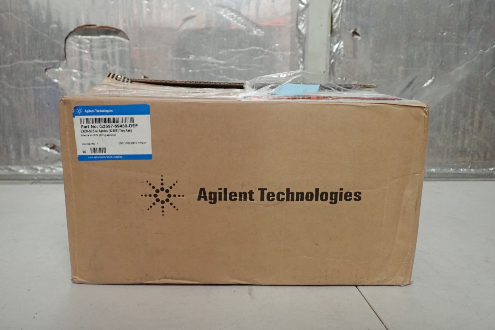 Agilent Technologies G2597-69430 / G2597-65431 SC5 w/ Serdes (6230B) Tray Assy