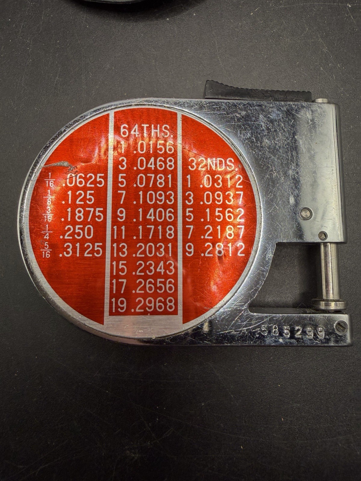 Mitutoyo 7308 Dial Thickness Gauge .001 & Dico Folding Linen Tester Loupe Lot