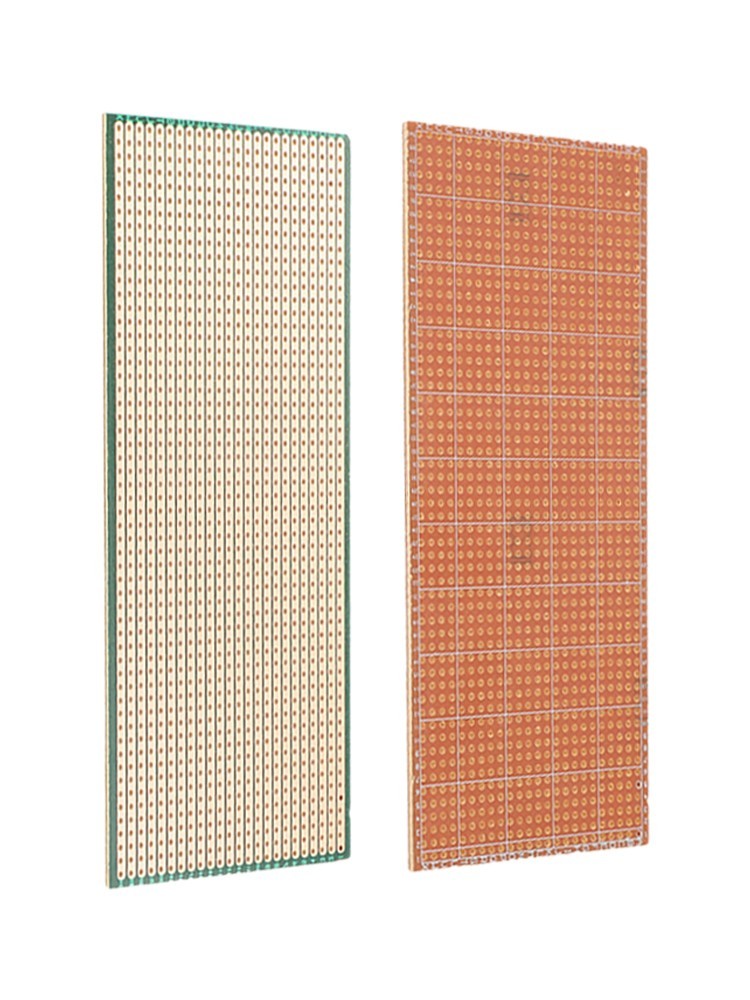 2 X Stripboard Veroboard Single-Sided Copper PCB Circuit Perf Board 6.5*14.5CM