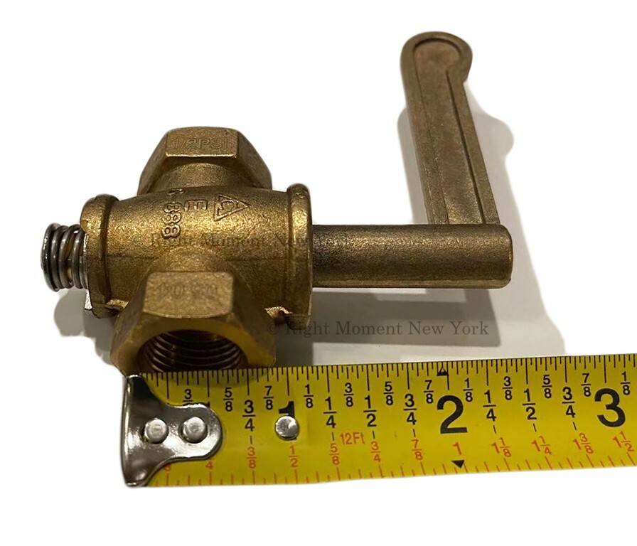 Replacement L-Shape Gas Valve with Handle for Restaurant Wok Range – CSA Listed