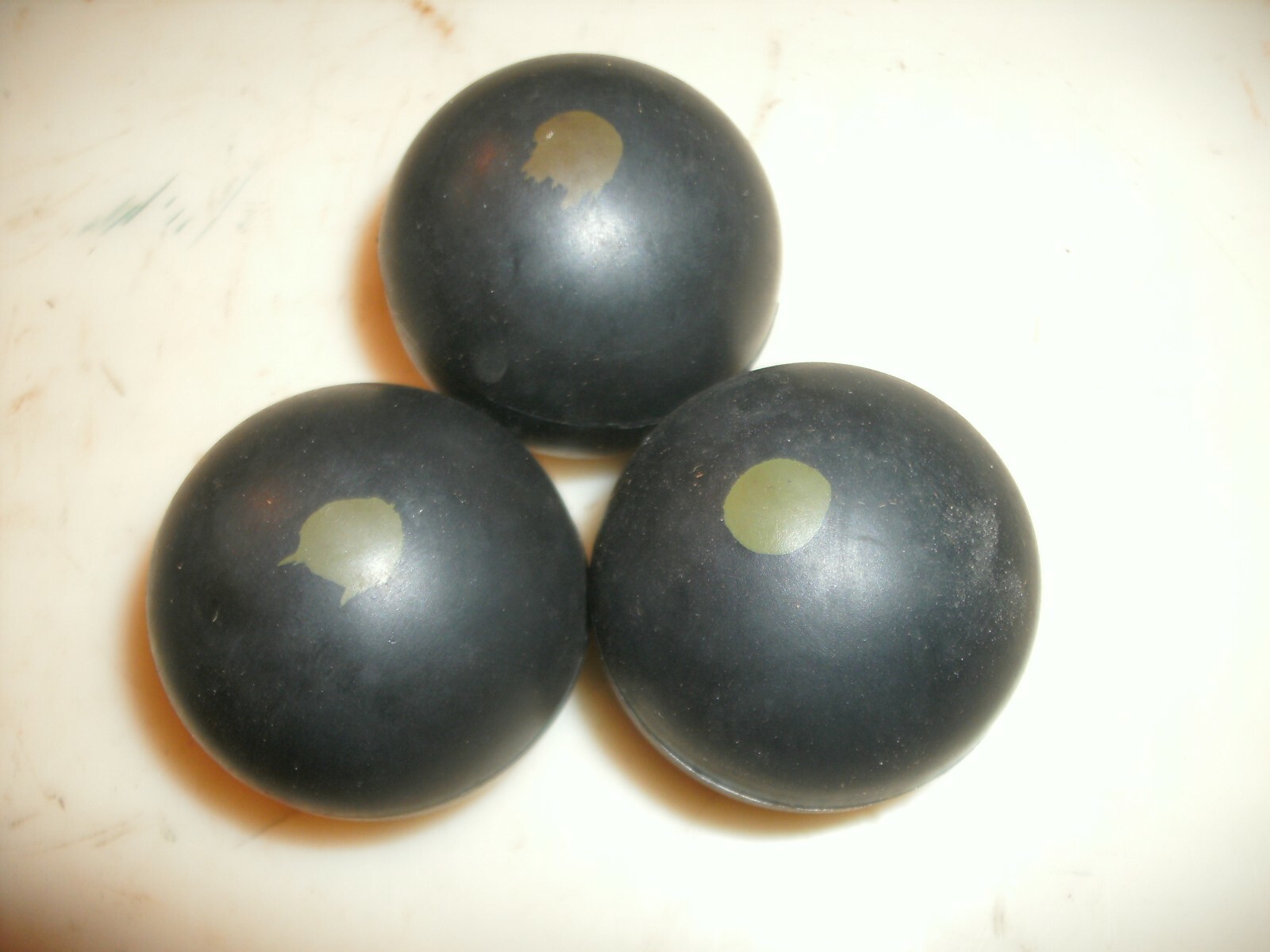 LOT OF 3 – WARREN RUPP 050-008-365 NEOPRENE CHECK BALL