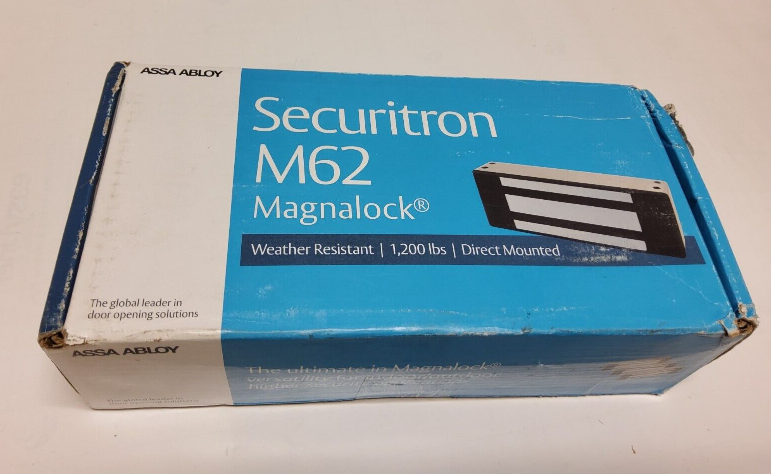 New Assa Abloy Securitron Magnalock 12/24 VDC 1200lb Force Mag Door Lock M62BD