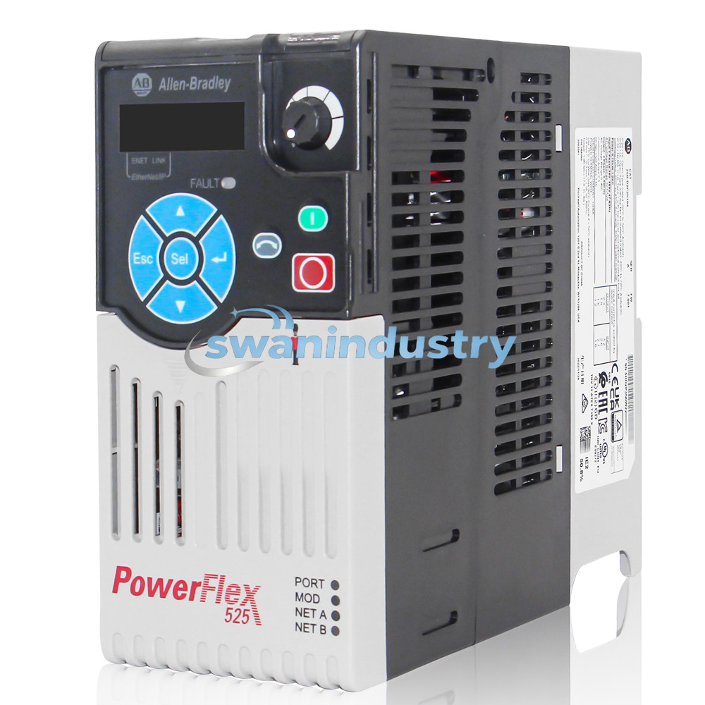 Allen-Bradley 25B-D1P4N104 PowerFlex 525 0.4kW 0.5Hp AC Drive 3PH 380…480V AC