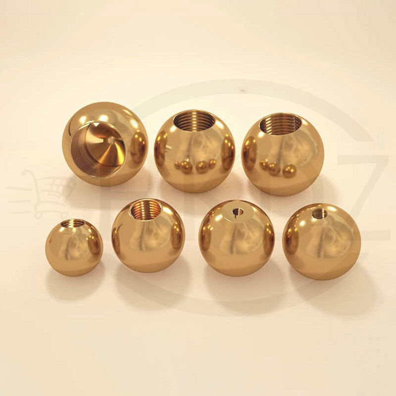 Brass Ball Bearing With Threaded M3 M4 M5 M6 M8 M10 M12 Diameter Ø6mm -Ø25mm