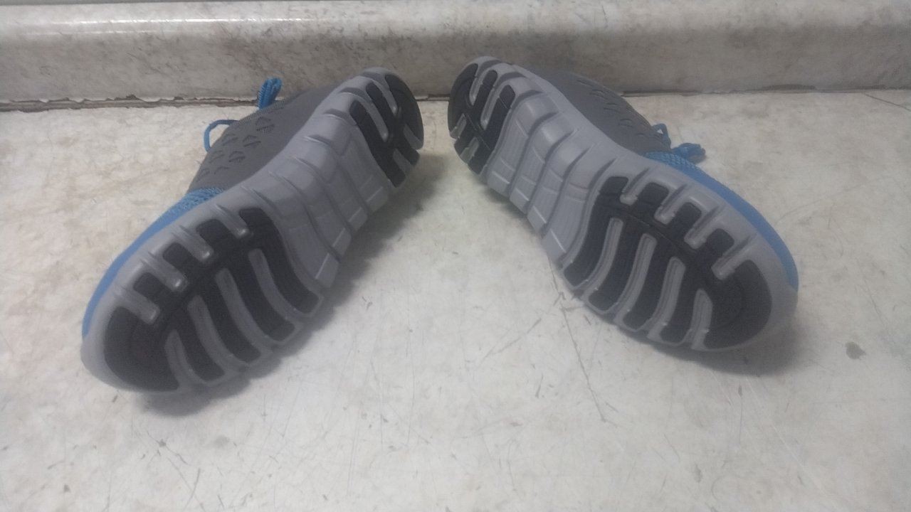 Reebok RB4040 Size 7-1/2 M Men’s Blue/Gray Alloy Toe Athletic Style Work Shoe