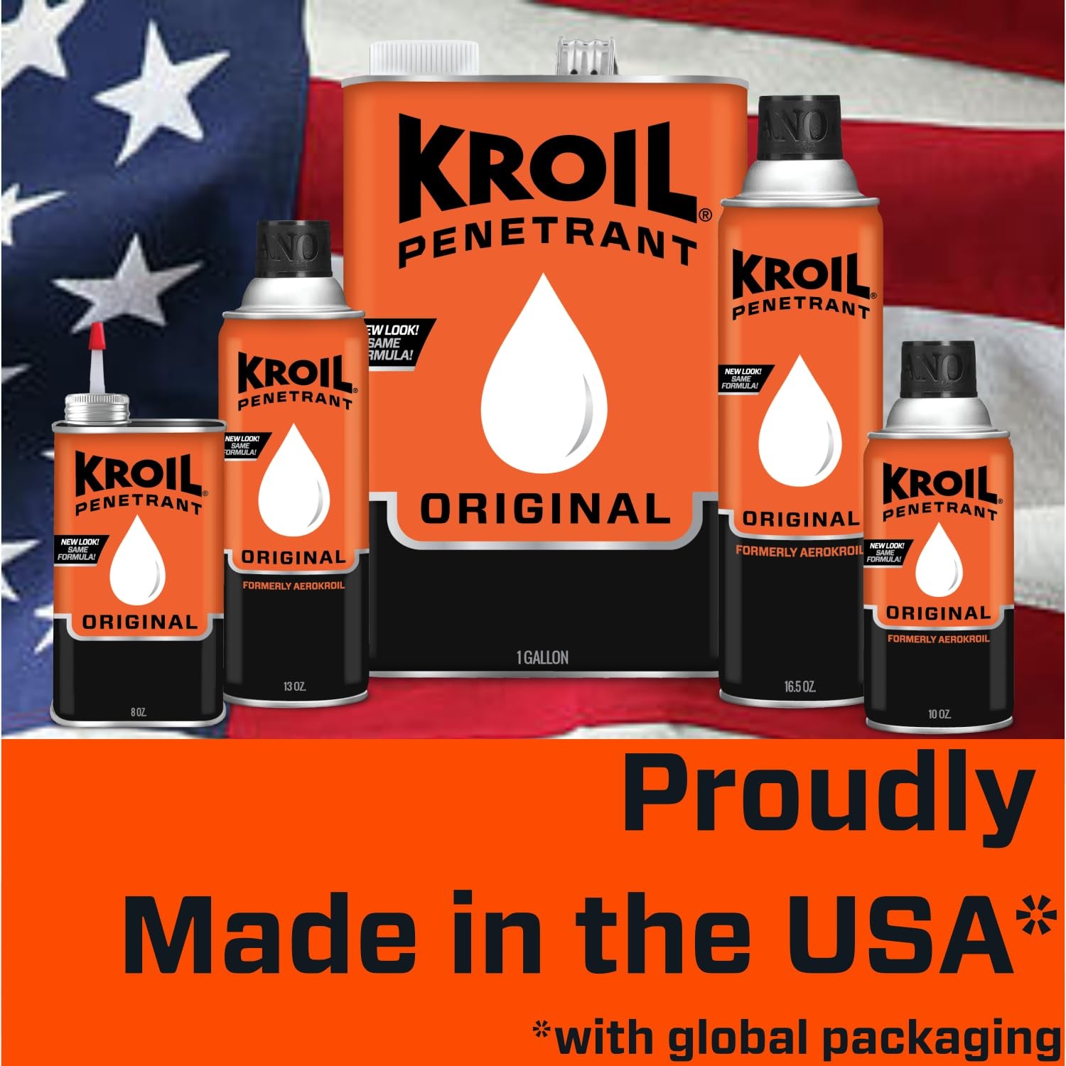 Kroil Original Penetrating Oil (Aerosol Spray-13oz Can-Case of 4)