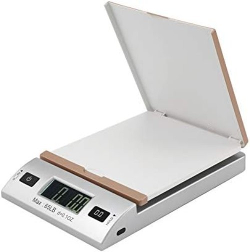 Modern 65LB x 0.1OZ Shipping Scale with LCD – Perfect for Packages & Envelopes