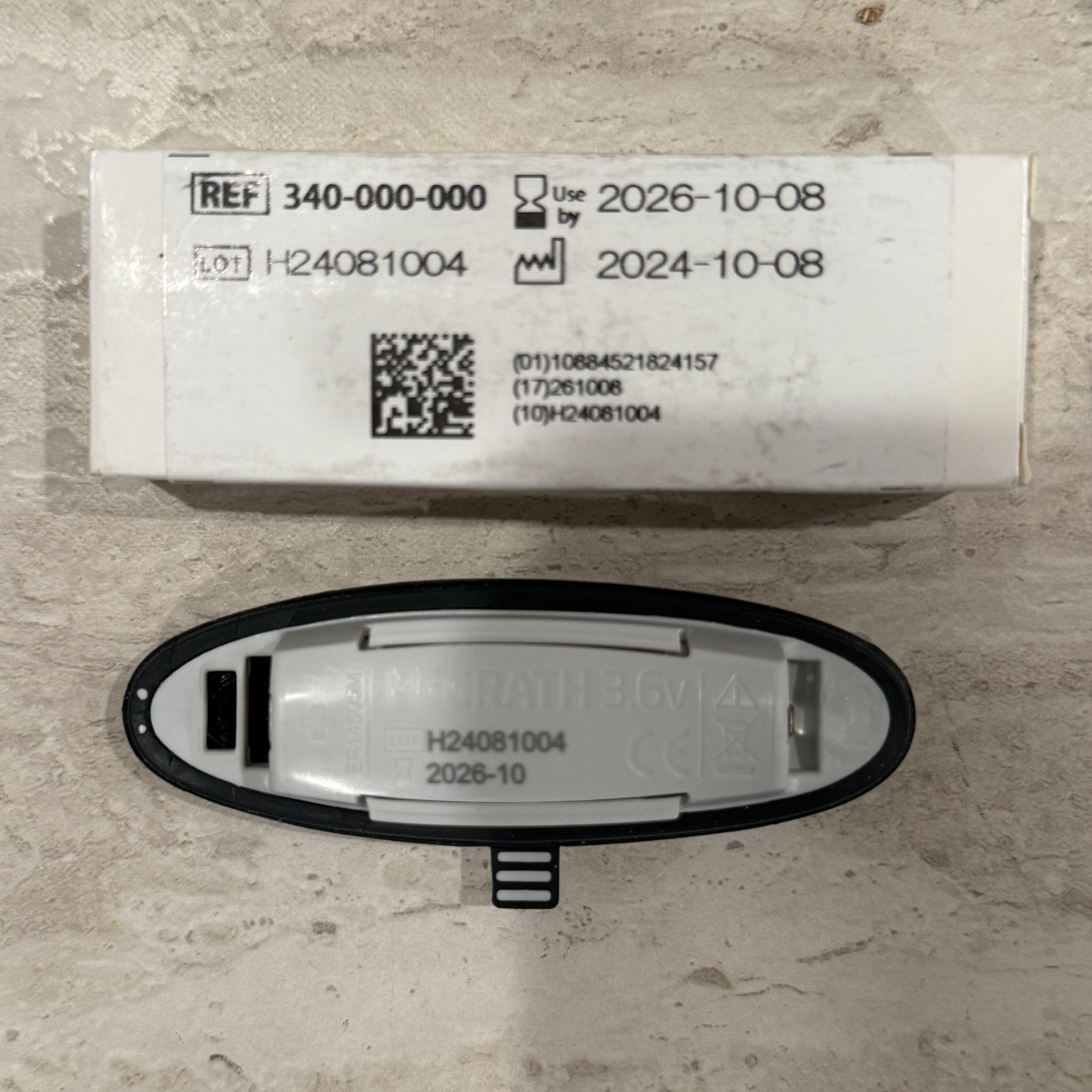 NEW McGrath Laryngoscope 3.6v Lithium Battery 340-000-000 ER14505M No Expiration