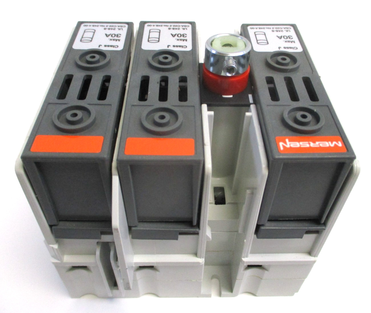 MERSEN , M30J12 , SWITCH FUSE , 30-AMP , 3-POLE , SURPLUS