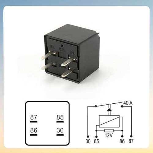 Automotive Relay 15328864, Replacement for A/C Compressor C Number of Items: 1