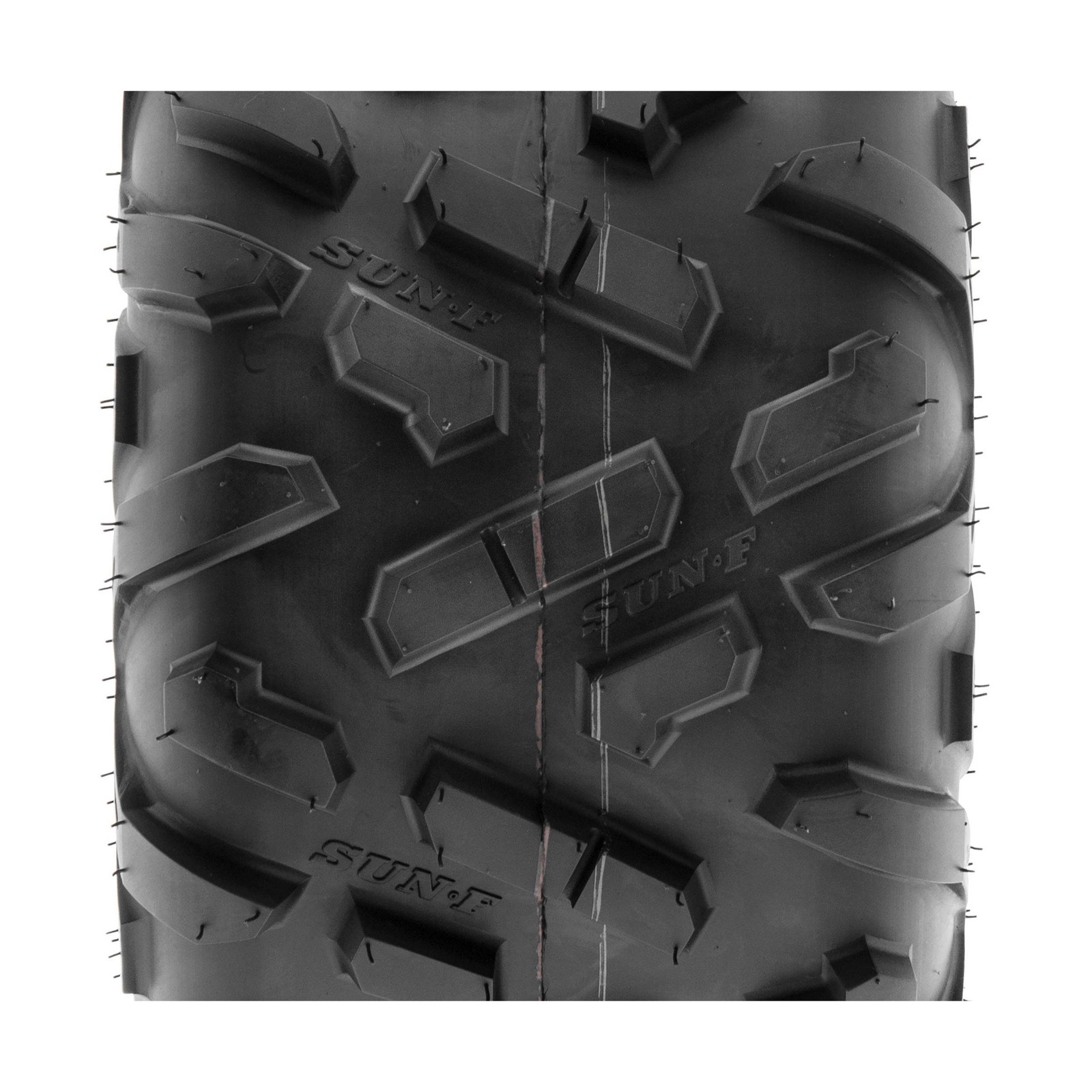 Set of 2 SunF Power.II 18×9.5-8 Lawn Tractor Tires, 6 Ply, Tubeless A051
