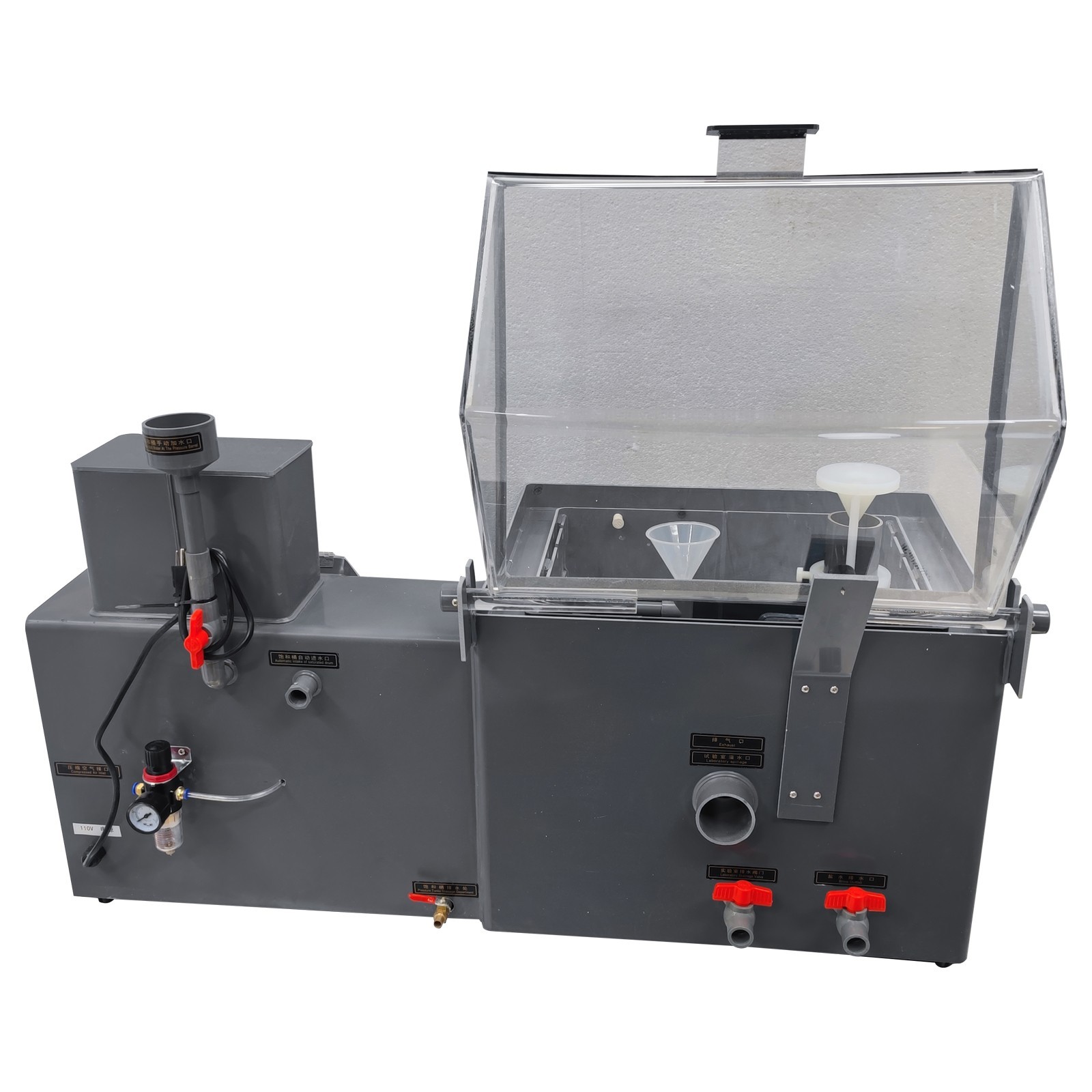 Salt Spray Testing Chamber Lab Salt Fog Spray Corrosion Test Equipment Tool 47L