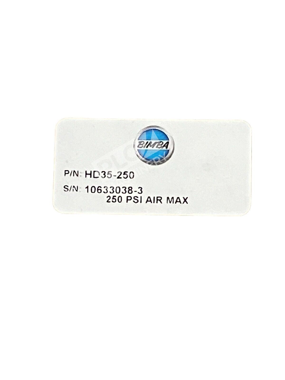 Bimba HD35-250 Clevis Bracket Assembly BMP2-25 H 2 EL14
