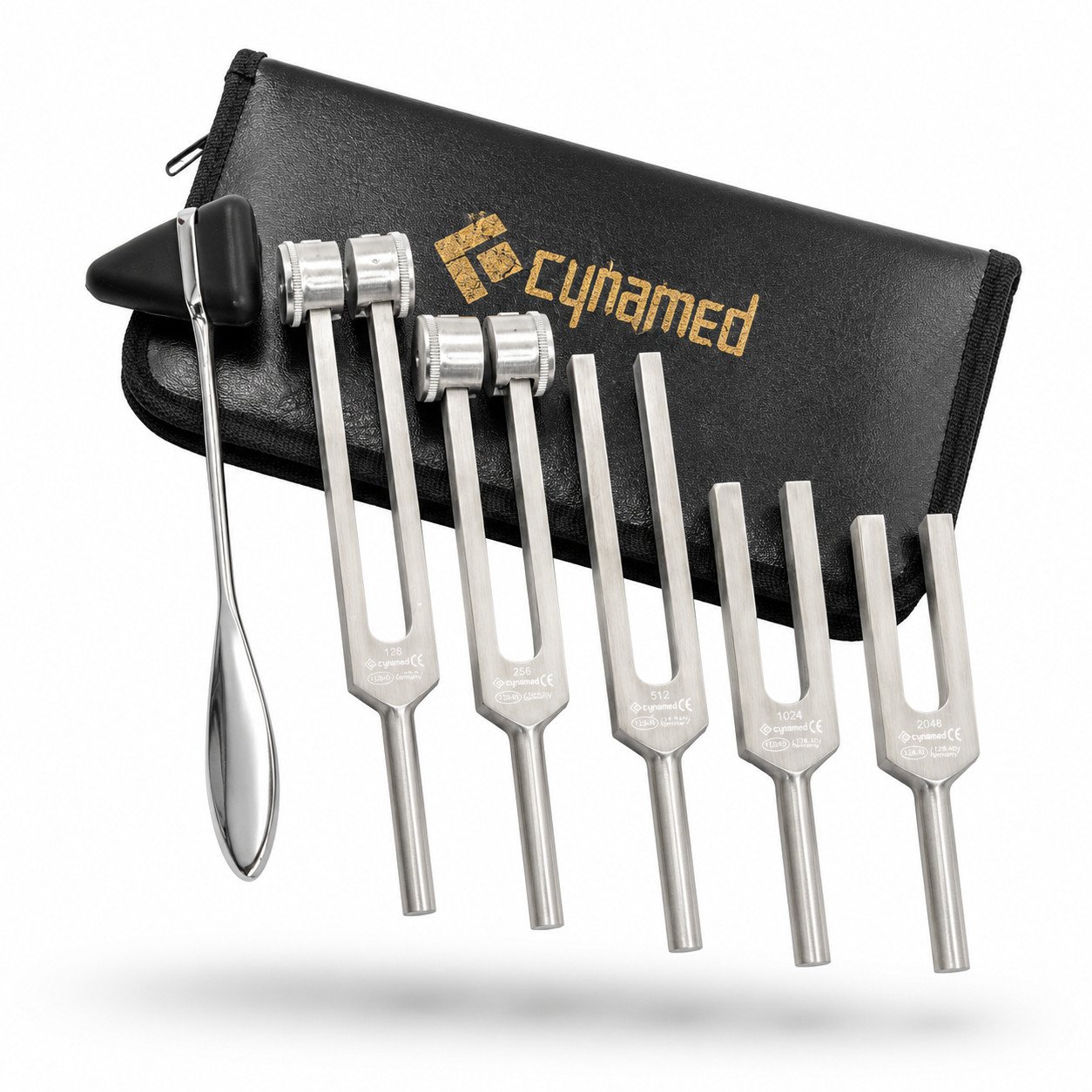 6 Tuning Fork Set Medical Surgical Chiropractic Physical Diagnostic instruments