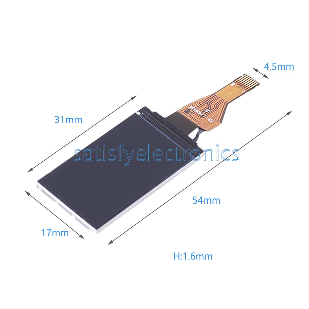 IPS 1.14 Inch HD TFT LCD Screen SPI Interface Colorful Screen 135X240 NEW